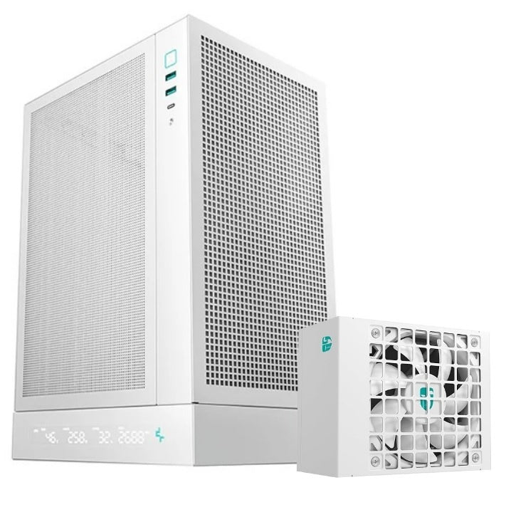 Gabinete DeepCool CH170 + Fuente DeepCool 650W Gold