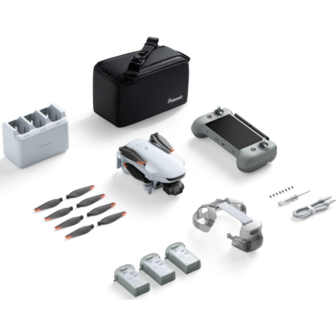 Dron Potensic ATOM 3 Fly More con Control PTD2 con Pantalla Touch