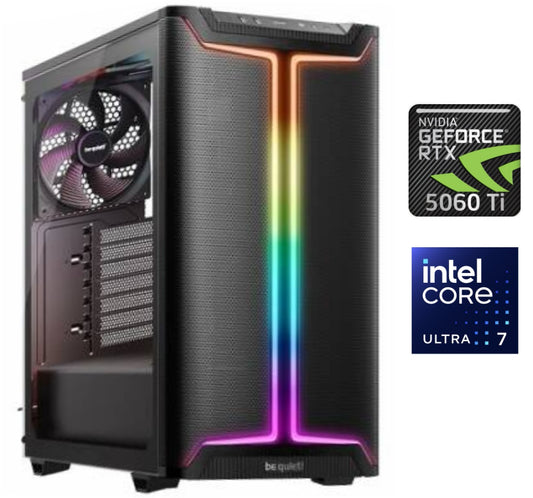 PC Gamer Core Ultra 7 265F, RTX 5060Ti 8GB, 32GB, 1TB NVMe