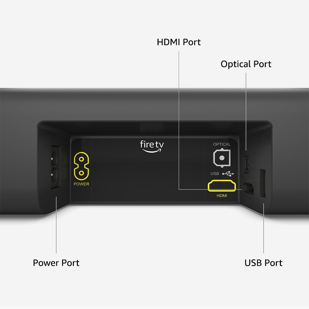 Barra sonido Amazon Fire TV Soundbar open box
