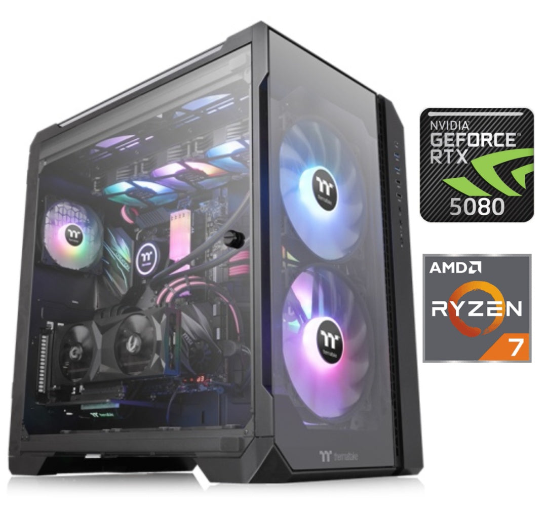 Equipo Gamer Ryzen 7 7800X3D, 32GB, 1TB, RTX 5080 16GB
