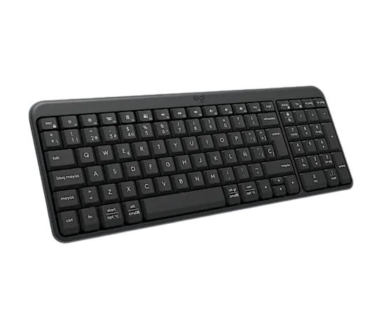 Teclado Logitech K250 Inalámbrico Bluetooth Negro | Technica UY