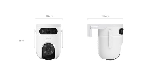 Cámara Ezviz H9c Dual 4G Wi-Fi 6 3K 10MP