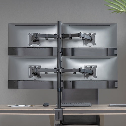 Soporte para 4 monitores hasta 32"