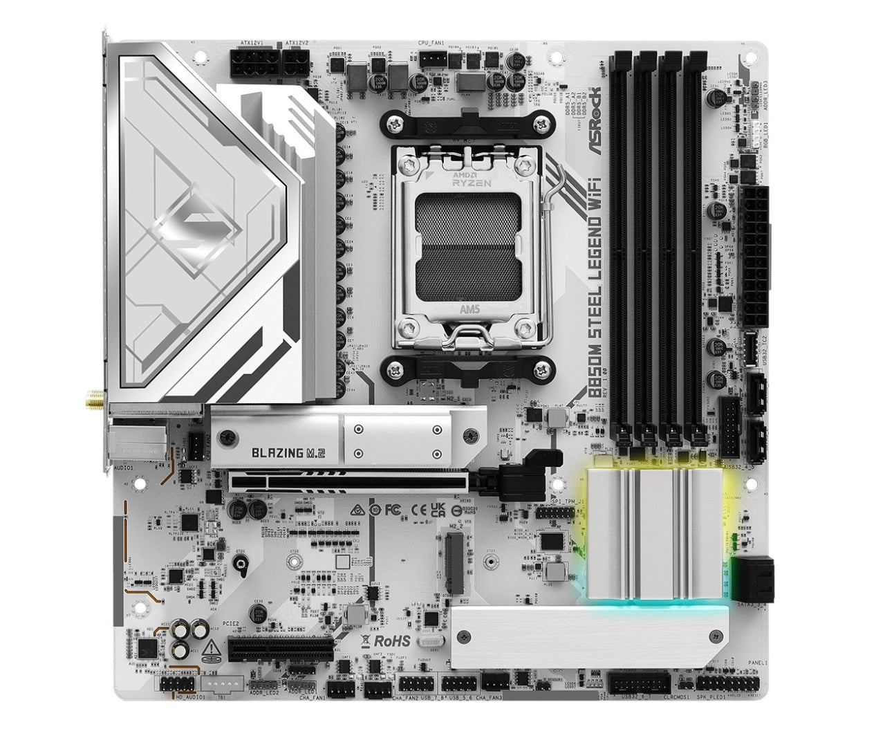 Mother Asrock B850M Steel Legend AM5 Wi-Fi 7