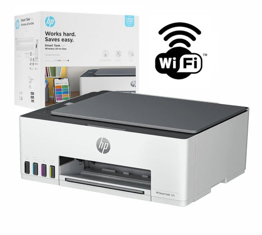 Impresora Multifunción HP Smart Tank 580 Wi-Fi con Tanques Recargables