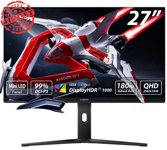 Monitor Gamer Xiaomi Mini LED G Pro 27 pulgadas WQHD 180Hz Outlet