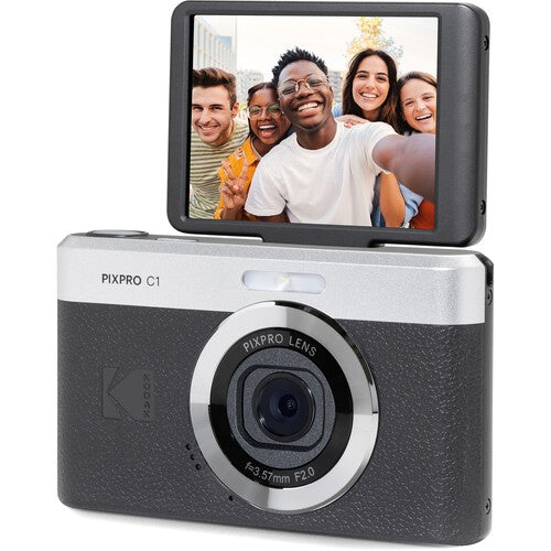 Cámara Digital Kodak Pixpro C1 13MP Full HD Compacta Negra