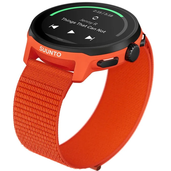 Reloj Smartwatch Suunto Run textil naranja
