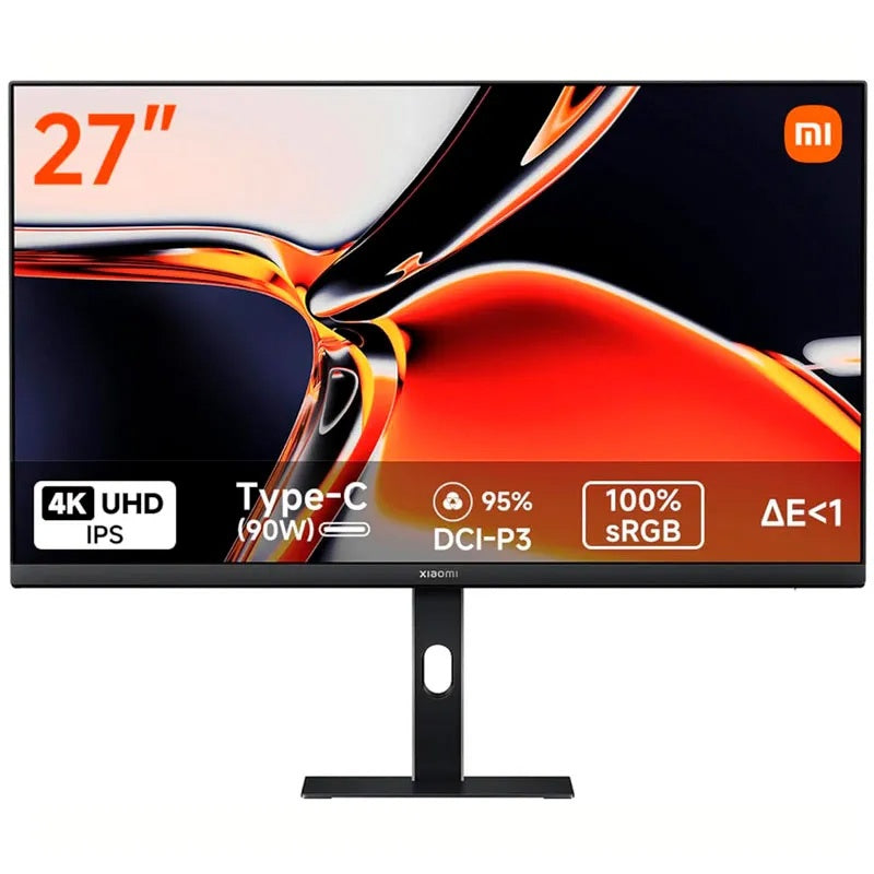 Monitor Xiaomi 4K UHD 27 pulgadas IPS Profesional con USB-C 90W
