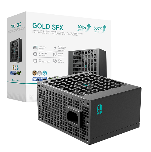 Fuente DeepCool PS750G Gold ATX 3.1 750W - Eficiencia 80 Plus