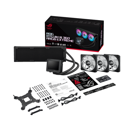 Cooler Líquido ASUS ROG Ryujin III 360 ARGB Extreme con LCD