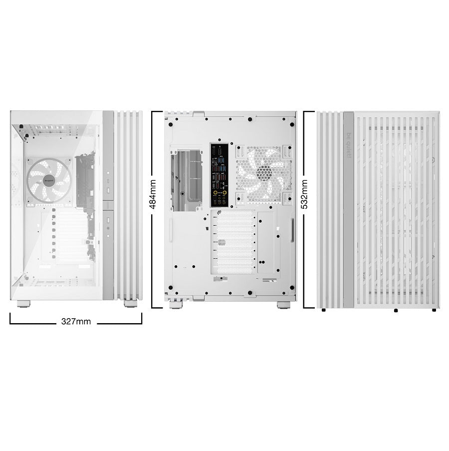 Gabinete be quiet! Light Base 900 FX ATX ARGB Blanco con Vidrio