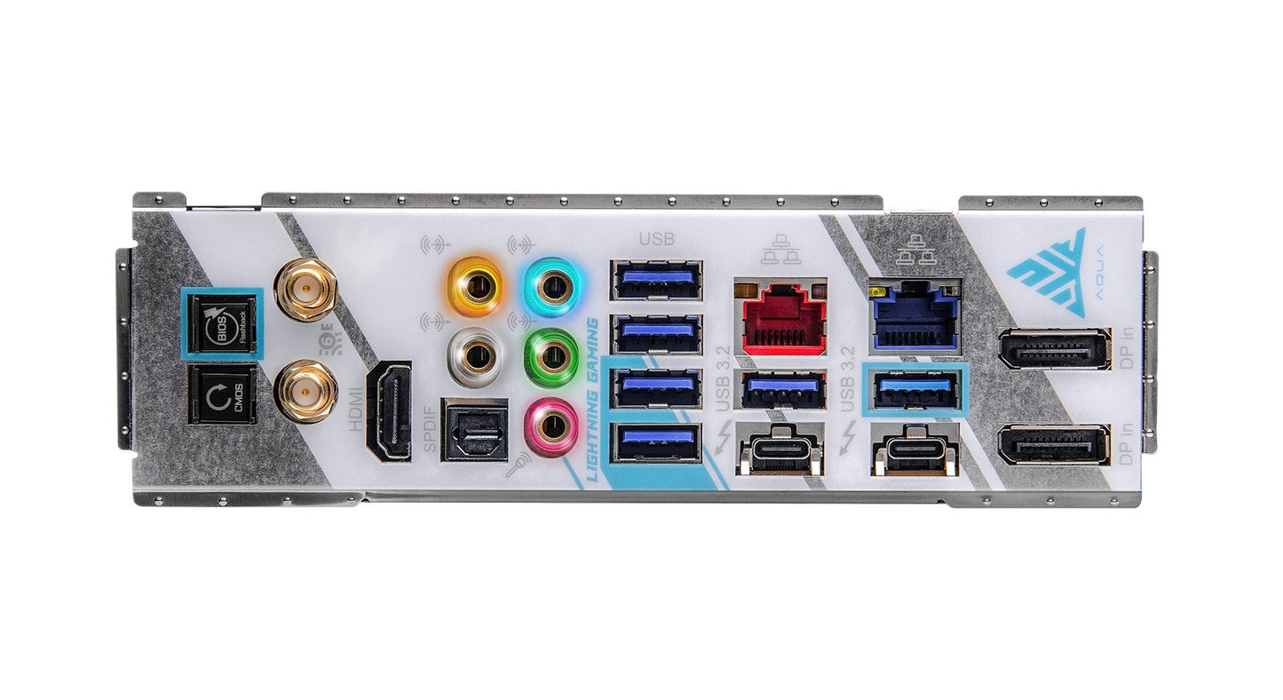 Motherboard ASRock Z690 AQUA LGA1700 DDR5 EATX para Intel