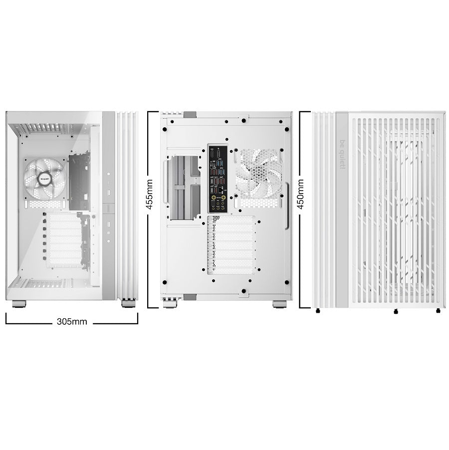 Gabinete be quiet! Light Base 600 LX ATX ARGB Blanco - Technica