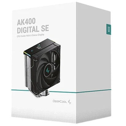 Fan Cooler DeepCool AK400 Digital SE Negro con Display