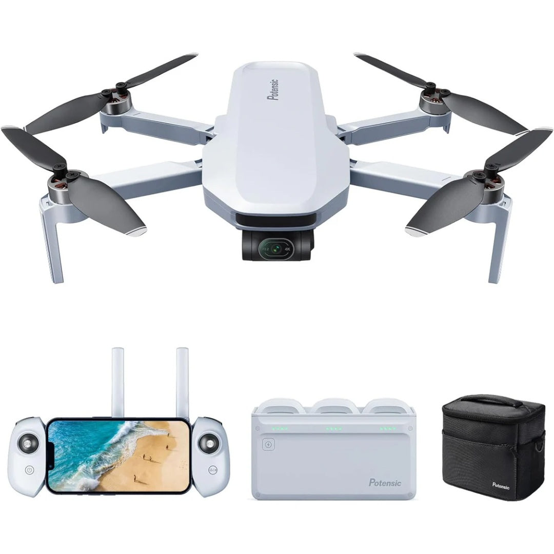 Dron Potensic ATOM Fly More Combo 4K con 3 baterías | Technica UY