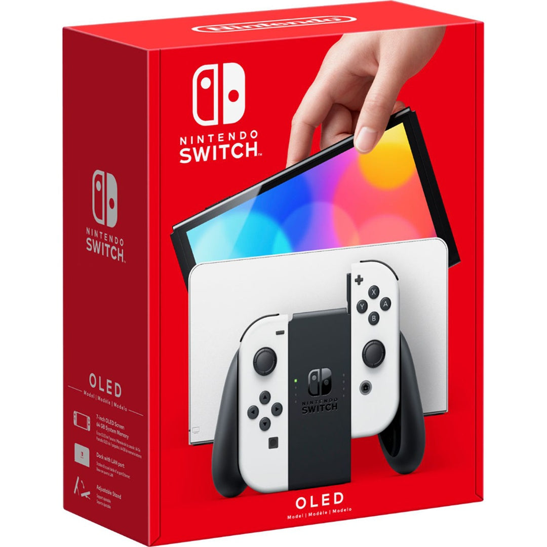 Nintendo Switch OLED 7 pulgadas Blanca 64GB | Technica Uruguay