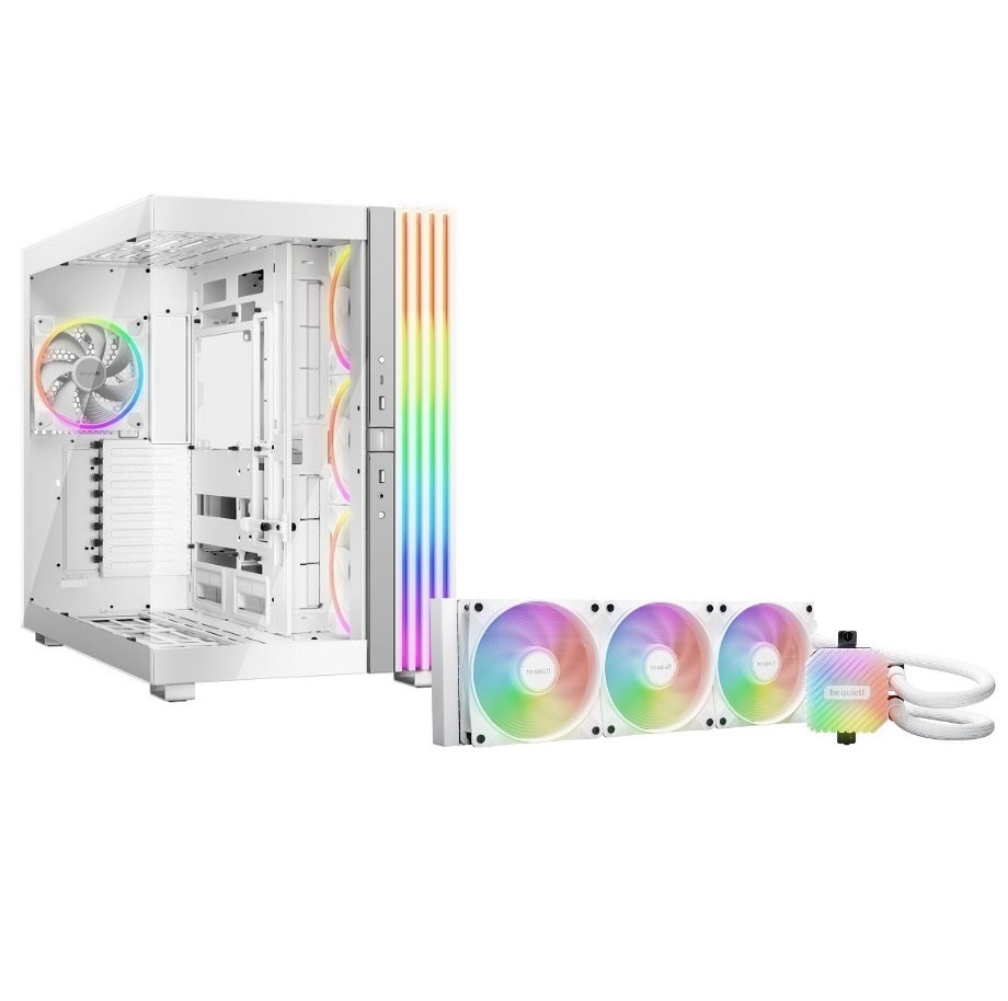 Combo Gabinete be quiet! Light Base 900 FX + Water Cooler 360mm Blanco