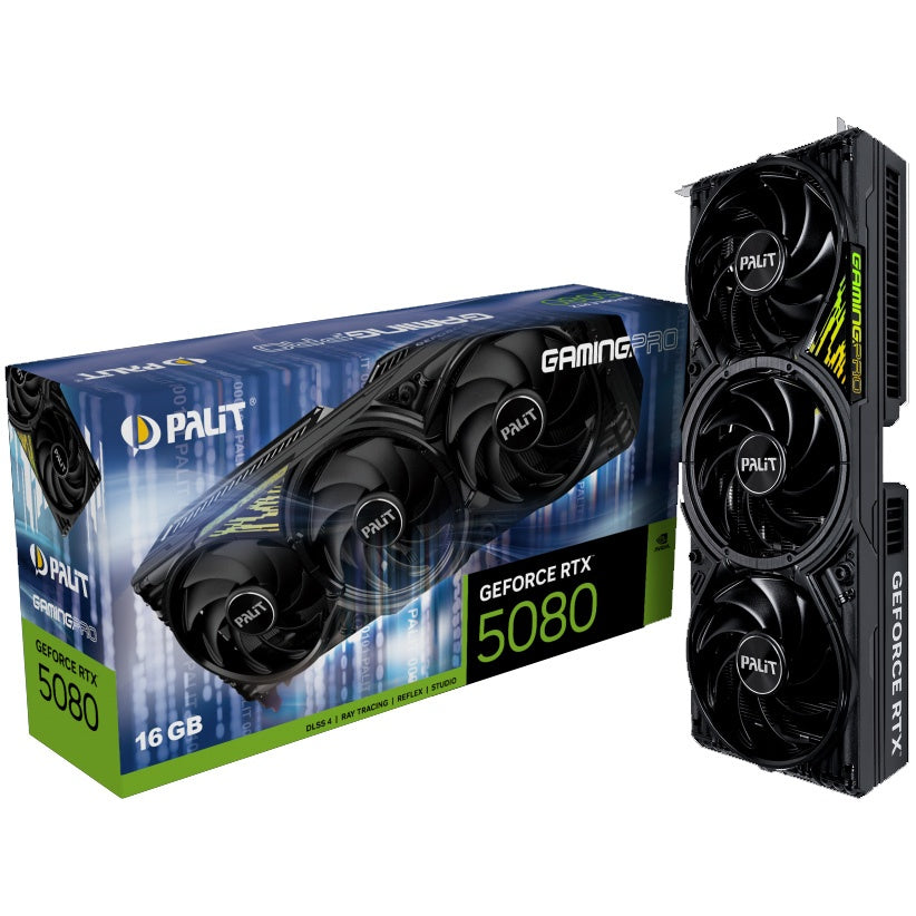 Tarjeta de Video Palit RTX 5080 GamingPro 16GB GDDR7 | Technica UY