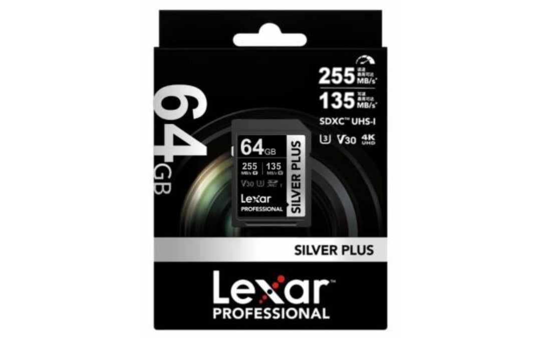 Memoria SDXC Lexar Pro 64GB Silver Plus