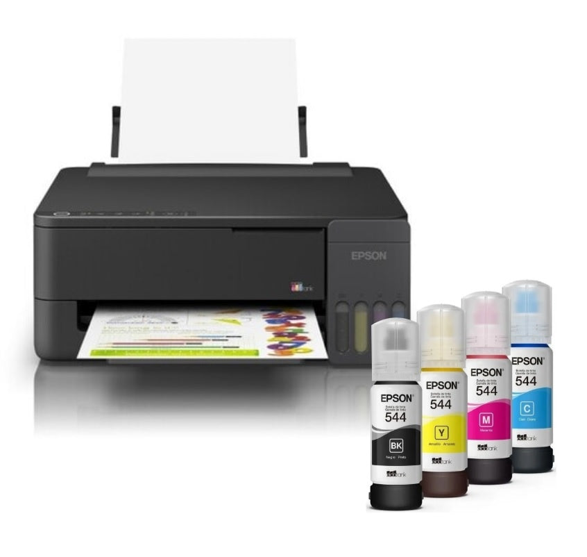 Combo Impresora Epson EcoTank L3350 Wi-Fi + 4 Botellas Tinta