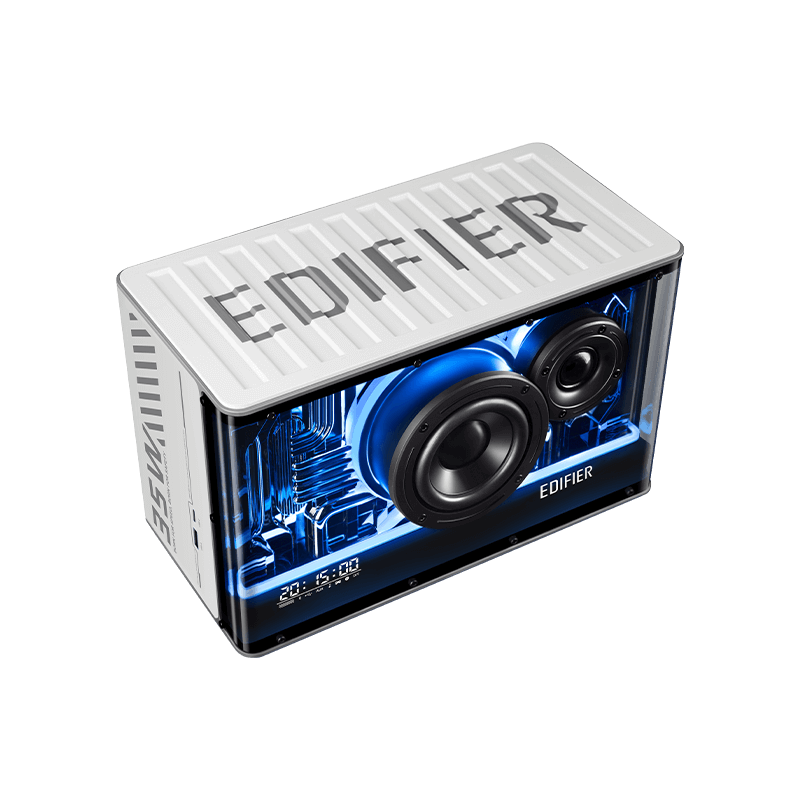 Parlante Edifier QD35 blanco bluetooth RGB