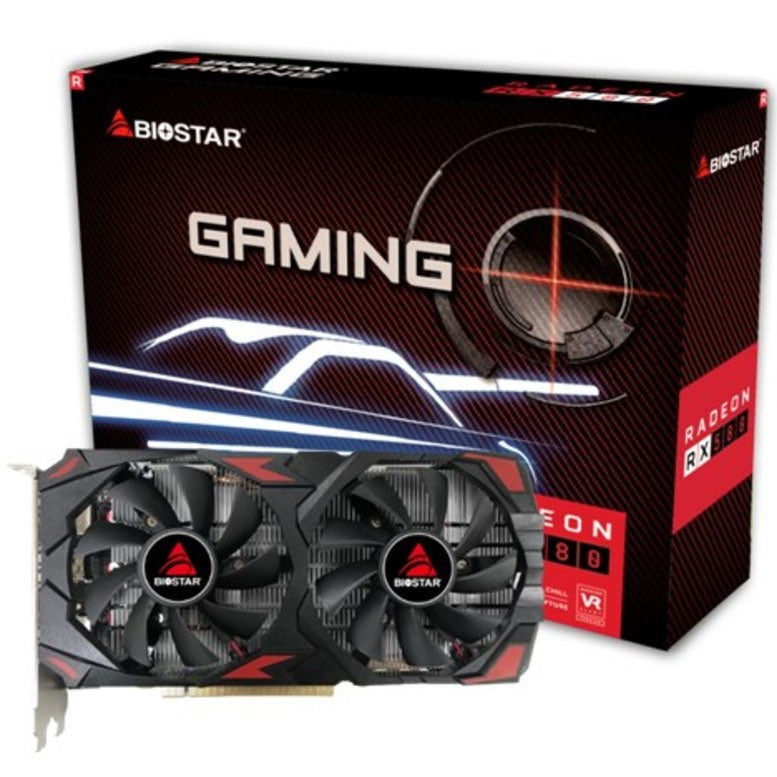 Tarjeta de Video BioStar RX580 8GB GDDR5 256-bit para PC