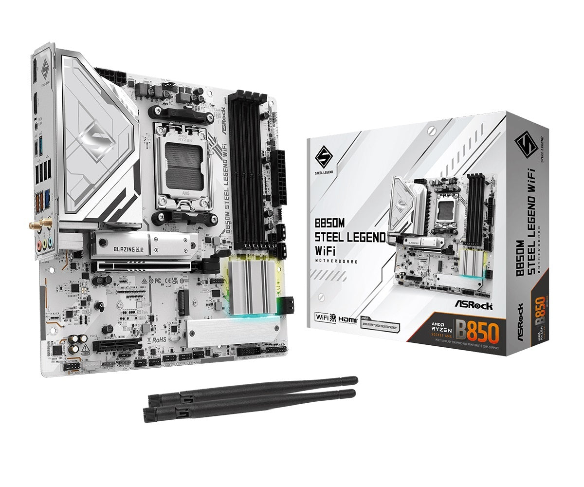 Mother Asrock B850M Steel Legend AM5 Wi-Fi 7
