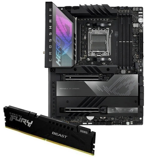 Mother Asus ROG X670E + Memoria Kingston DDR5 32GB