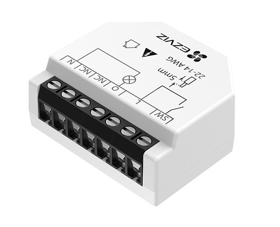 Interruptor Relé Inteligente Ezviz T35 Wi-Fi 1 Canal