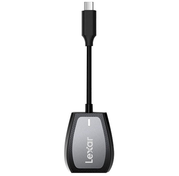 Lector de Memorias Lexar RW470 USB-C 3.2 Dual-Slot SD y microSD