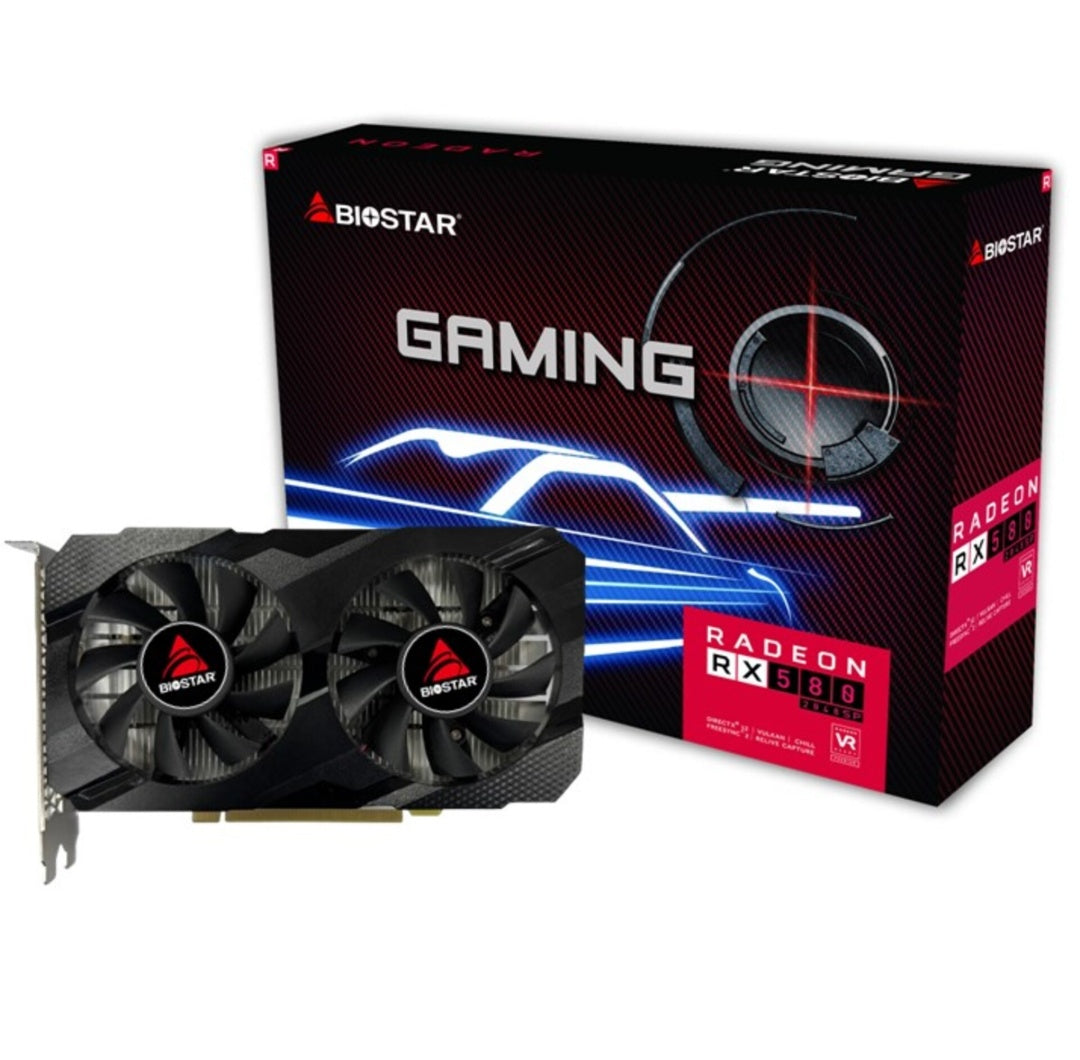 Tarjeta de Video BioStar RX580 8GB GDDR5 | AMD Radeon