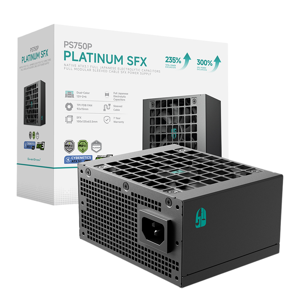 Fuente SFX DeepCool PS750P 750W Platinum ATX 3.1 PCIe 5.1