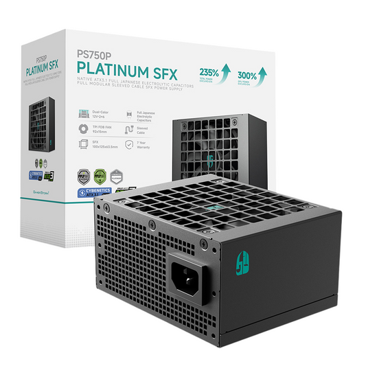 Fuente SFX DeepCool PS750P 750W Platinum ATX 3.1 PCIe 5.1