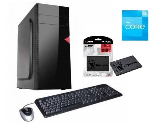Combo PC Core i3 12100 + SSD Kingston 240GB | Technica UY