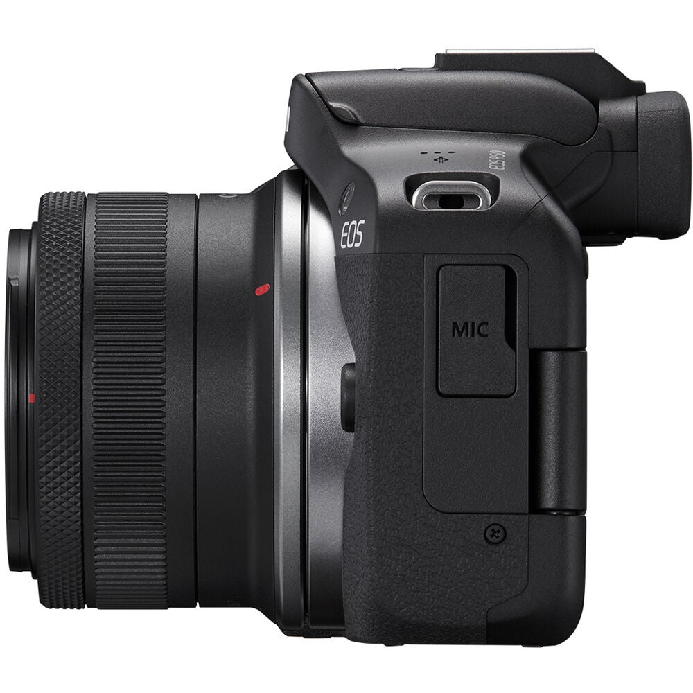 Cámara Mirrorless Canon EOS R50 4K con Lente 18-45mm APS-C