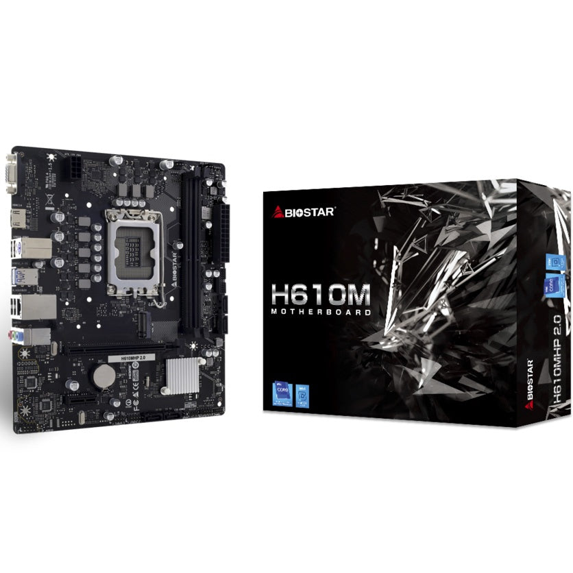 Motherboard BioStar H610MHP 2.0 LGA 1700 DDR4 Micro-ATX Intel