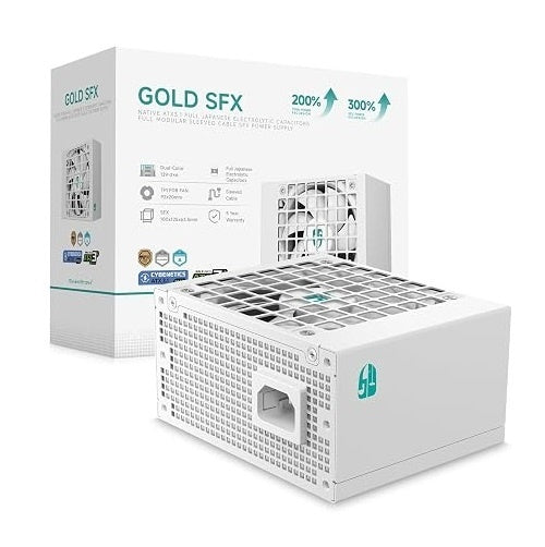 Fuente DeepCool PS750G 750W Gold ATX 3.1 Blanca | Technica UY