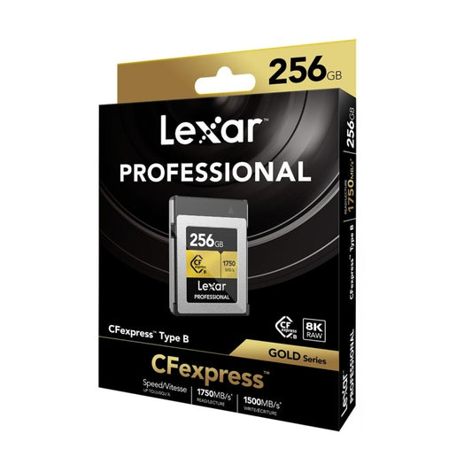 Memoria CFexpress Tipo B Lexar Pro Gold 256GB 1750MB/s